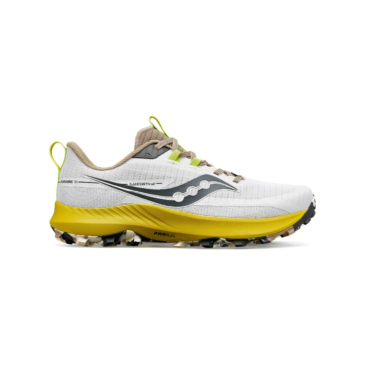 Shoes Saucony Peregrine 13 White Yellow