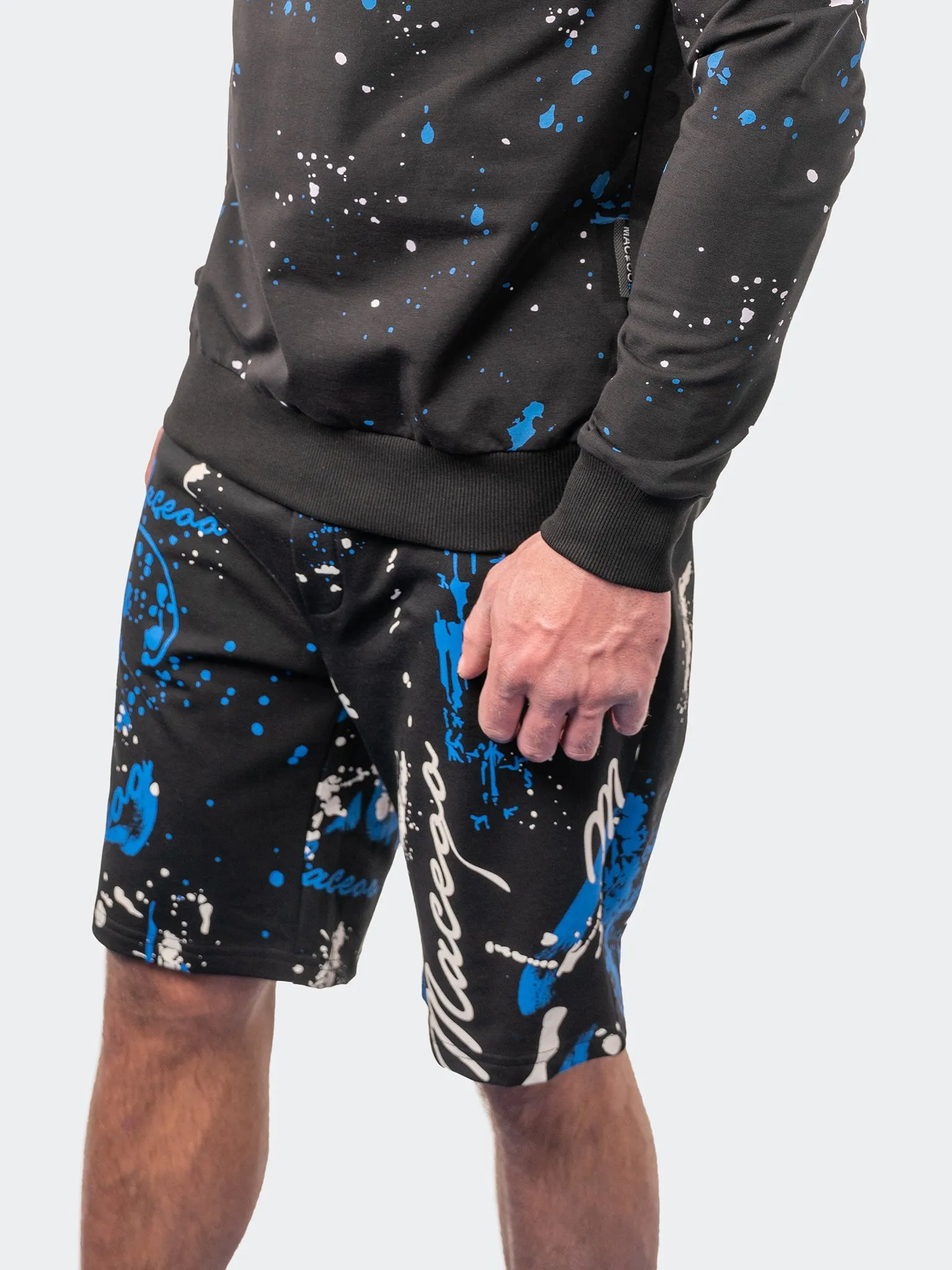 Shorts Abstract Black