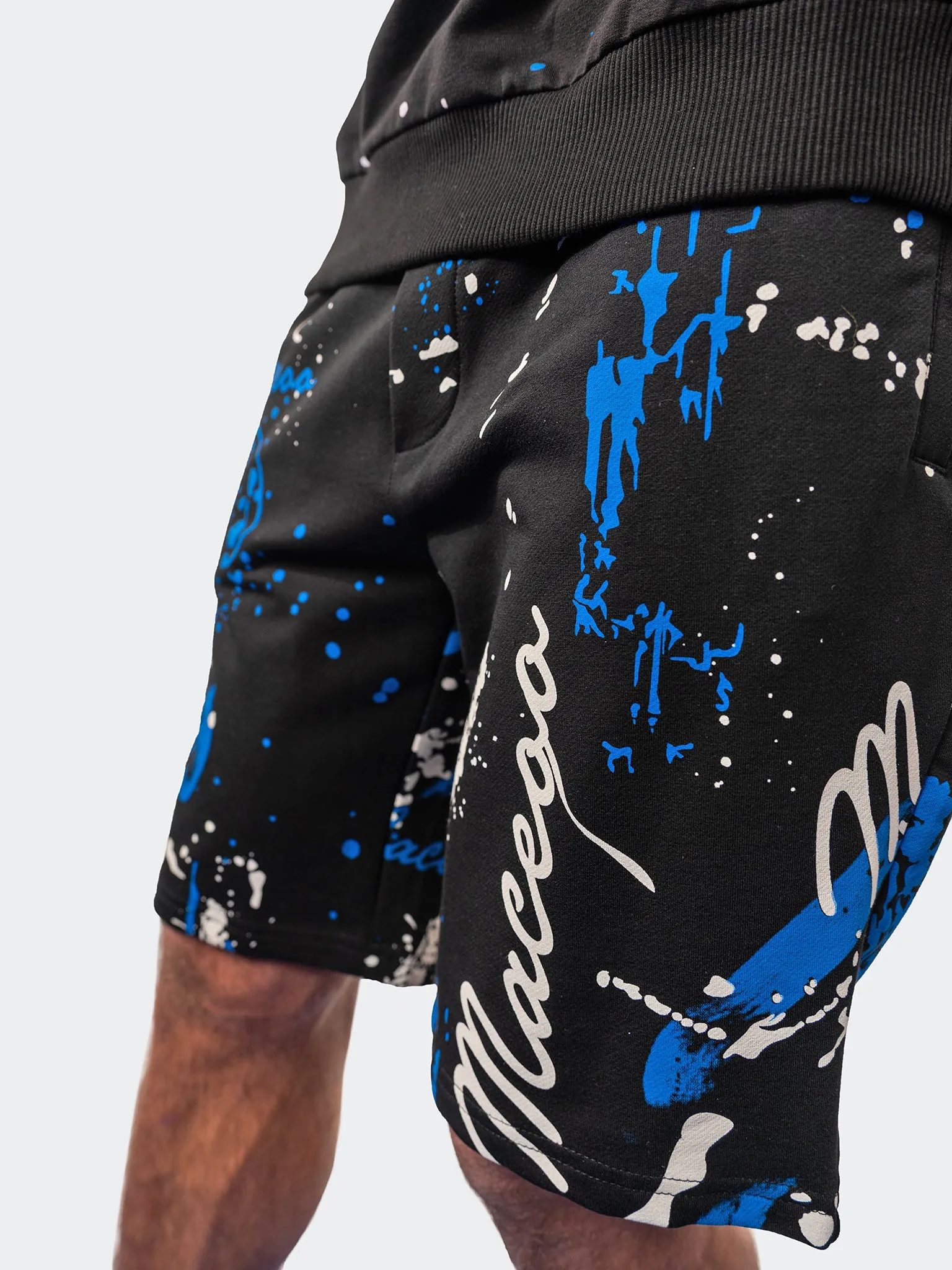 Shorts Abstract Black