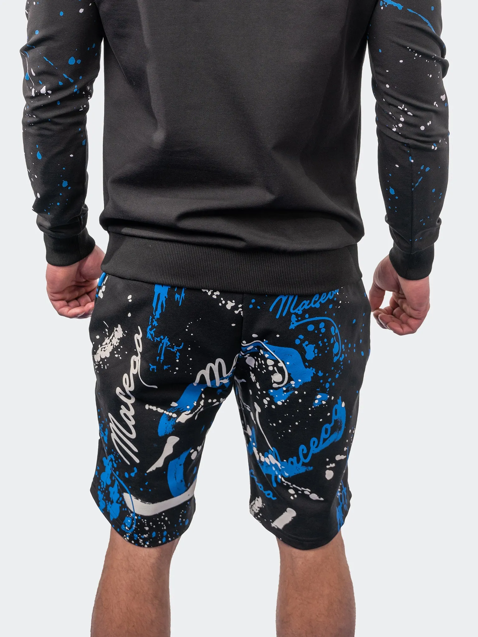 Shorts Abstract Black