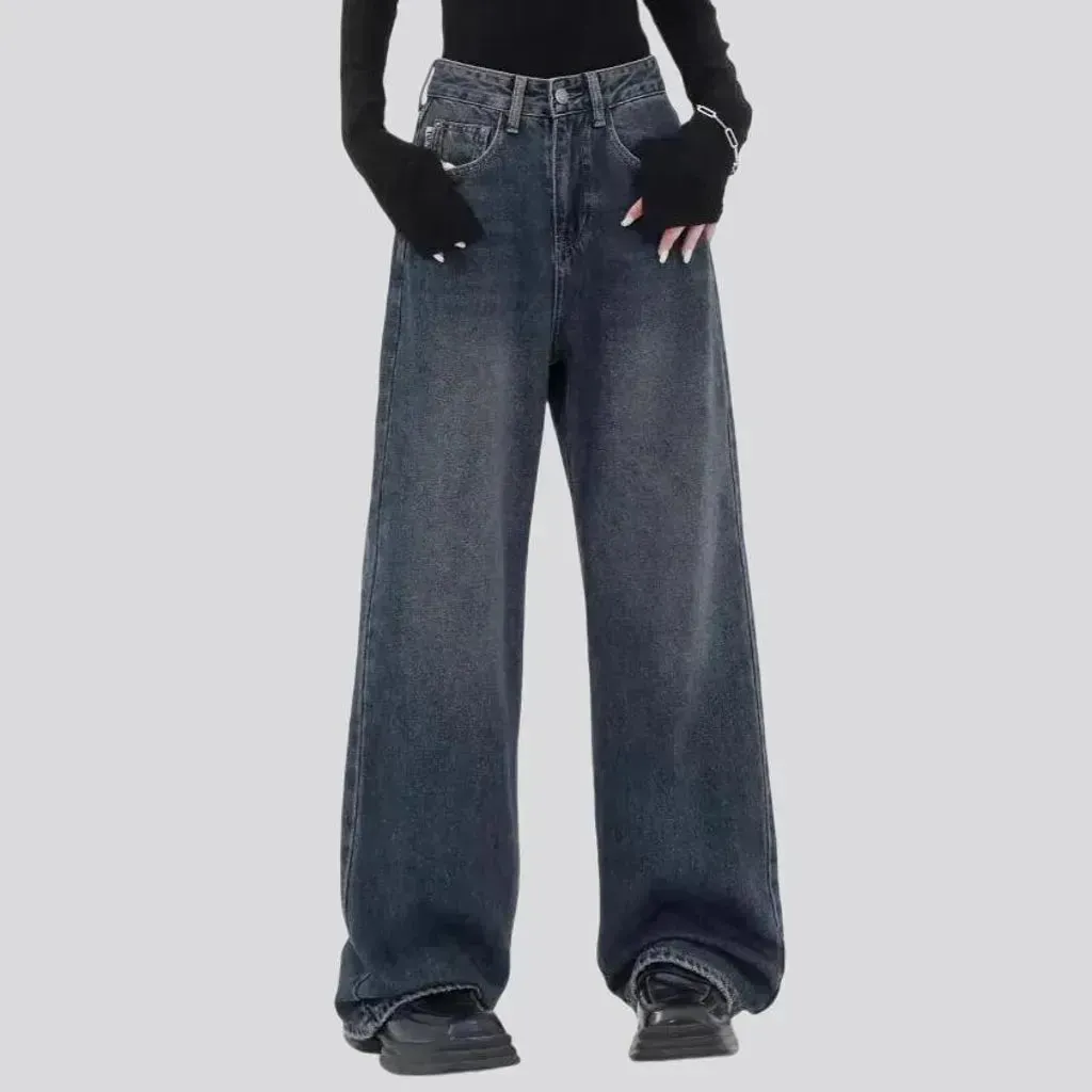 Slouchy fit vintage jeans for ladies