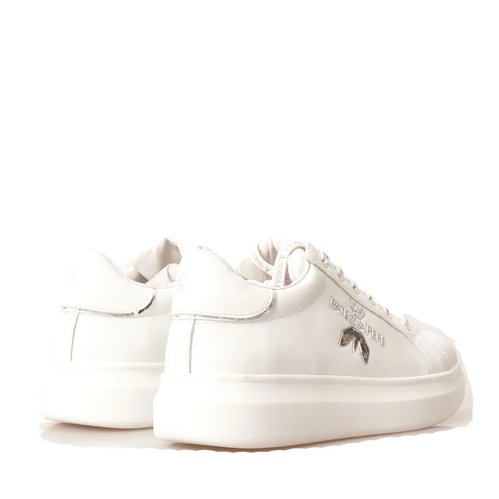 Sneakers Donna PATRIZIA PEPE linea Fly Sneakers in Pelle Bianca