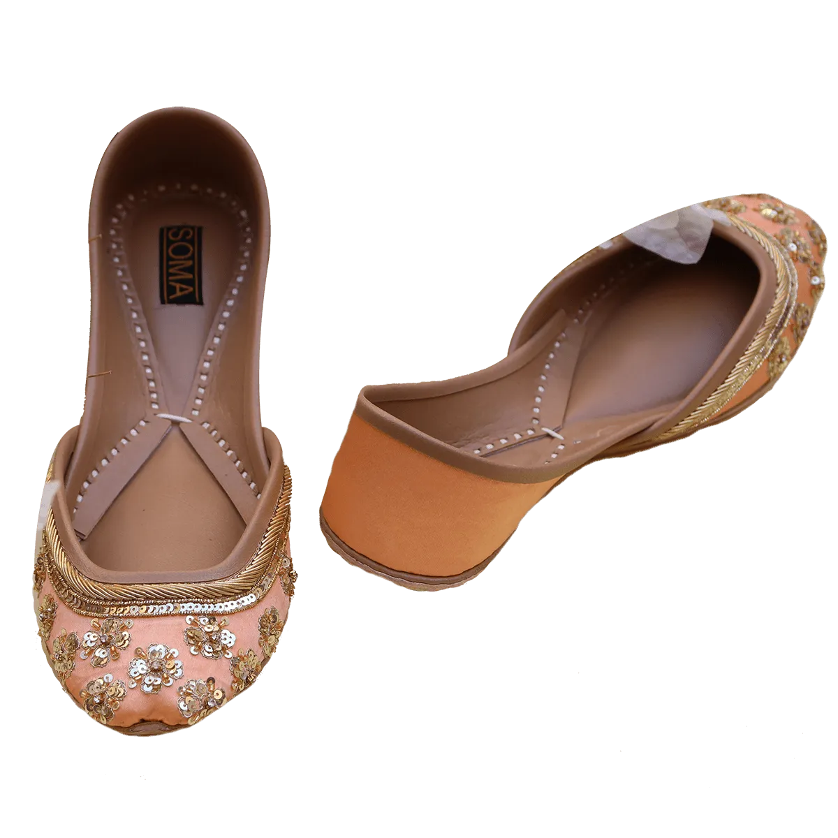 Soma - Peach Tulip Hand Crafted Footwear