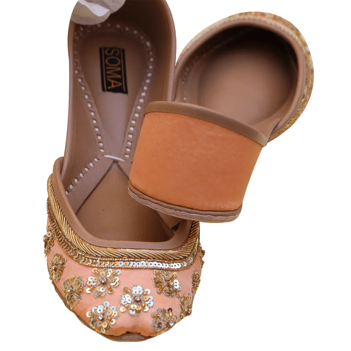 Soma - Peach Tulip Hand Crafted Footwear