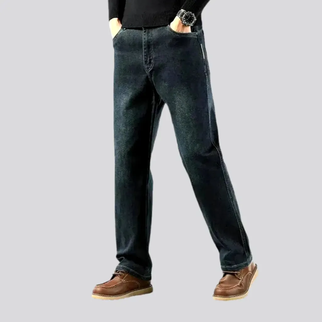 Stretchable classic men's jeans