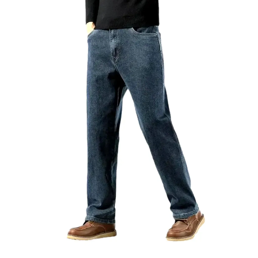 Stretchable classic men's jeans