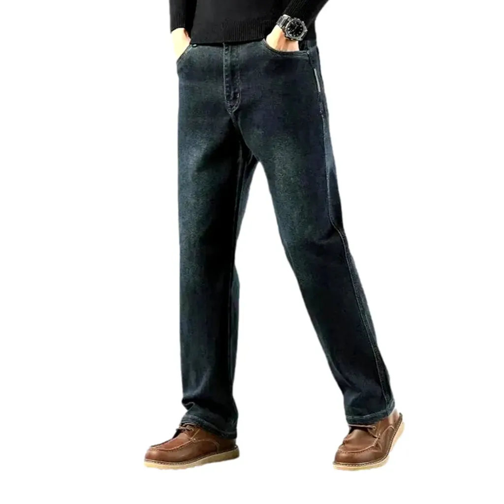 Stretchable classic men's jeans