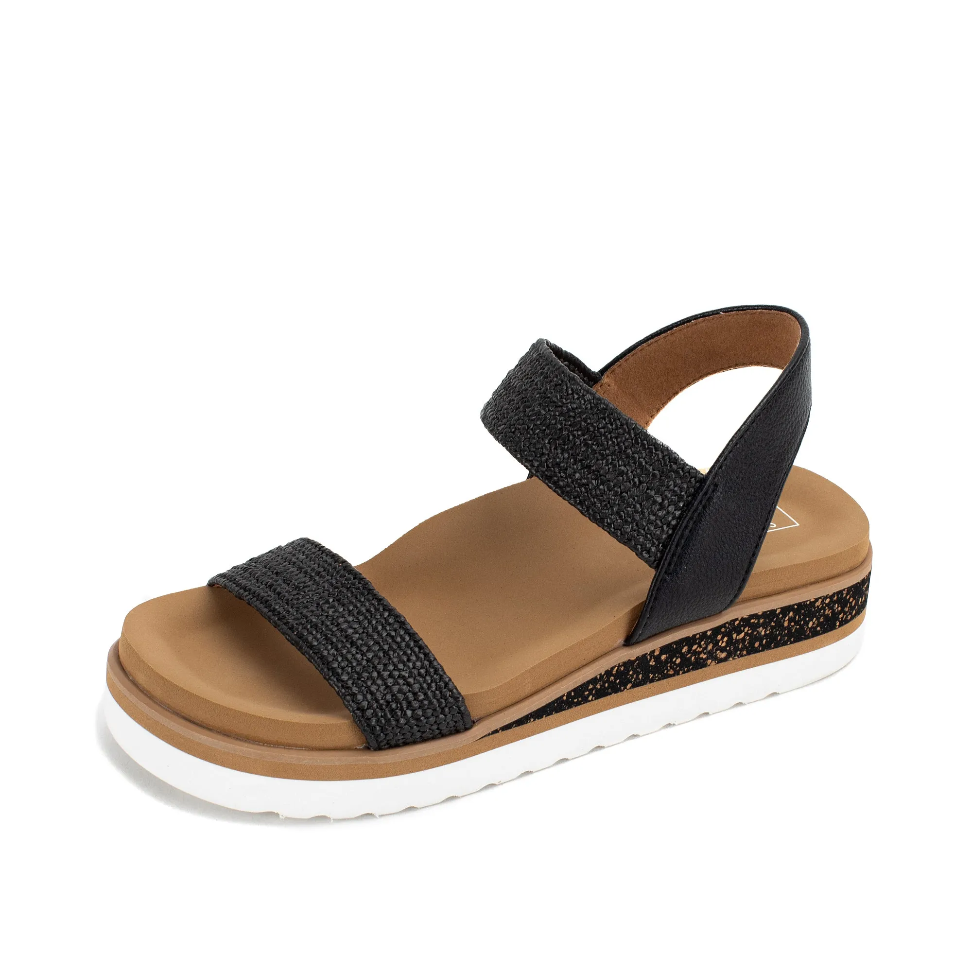 Terry Flatform Sandal