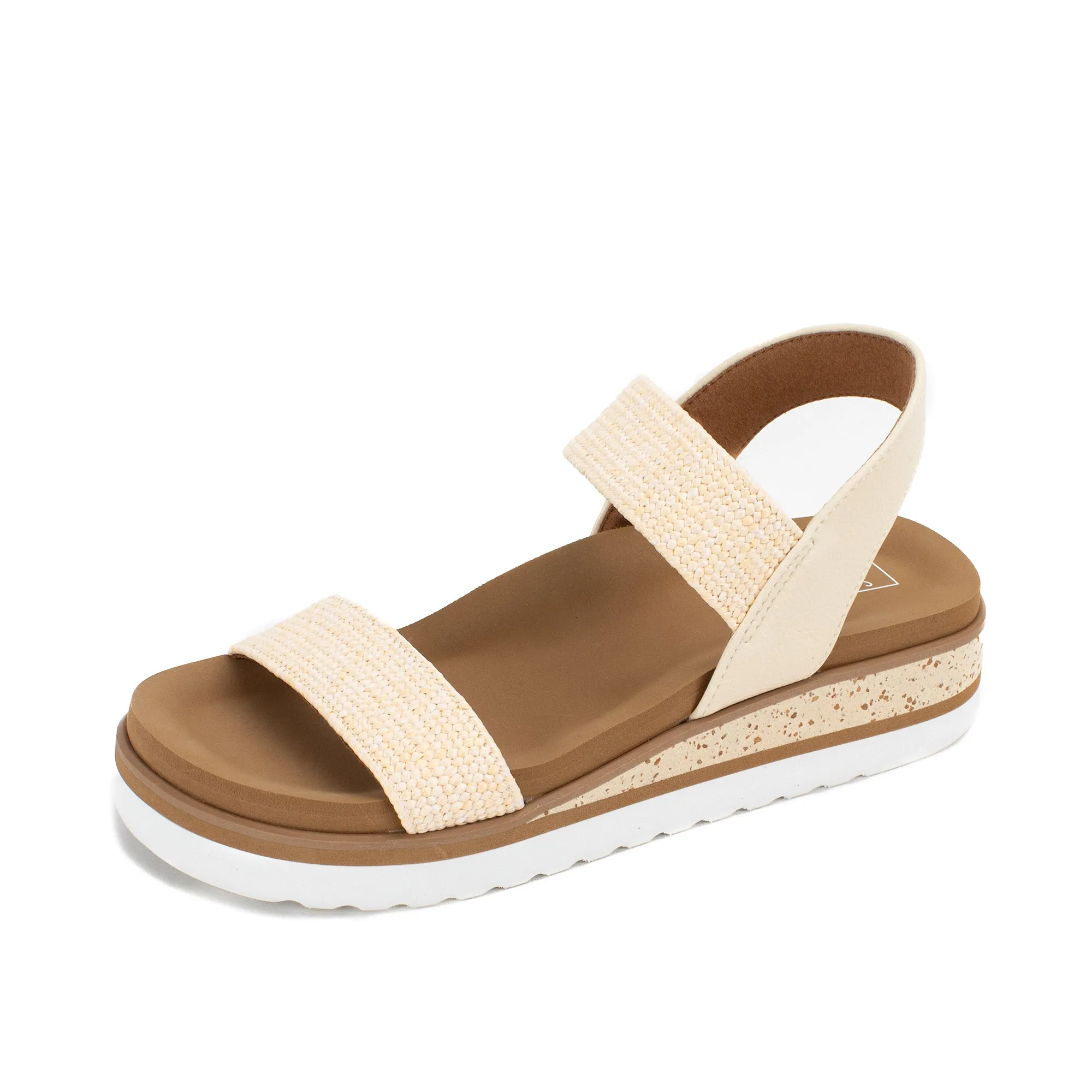 Terry Flatform Sandal