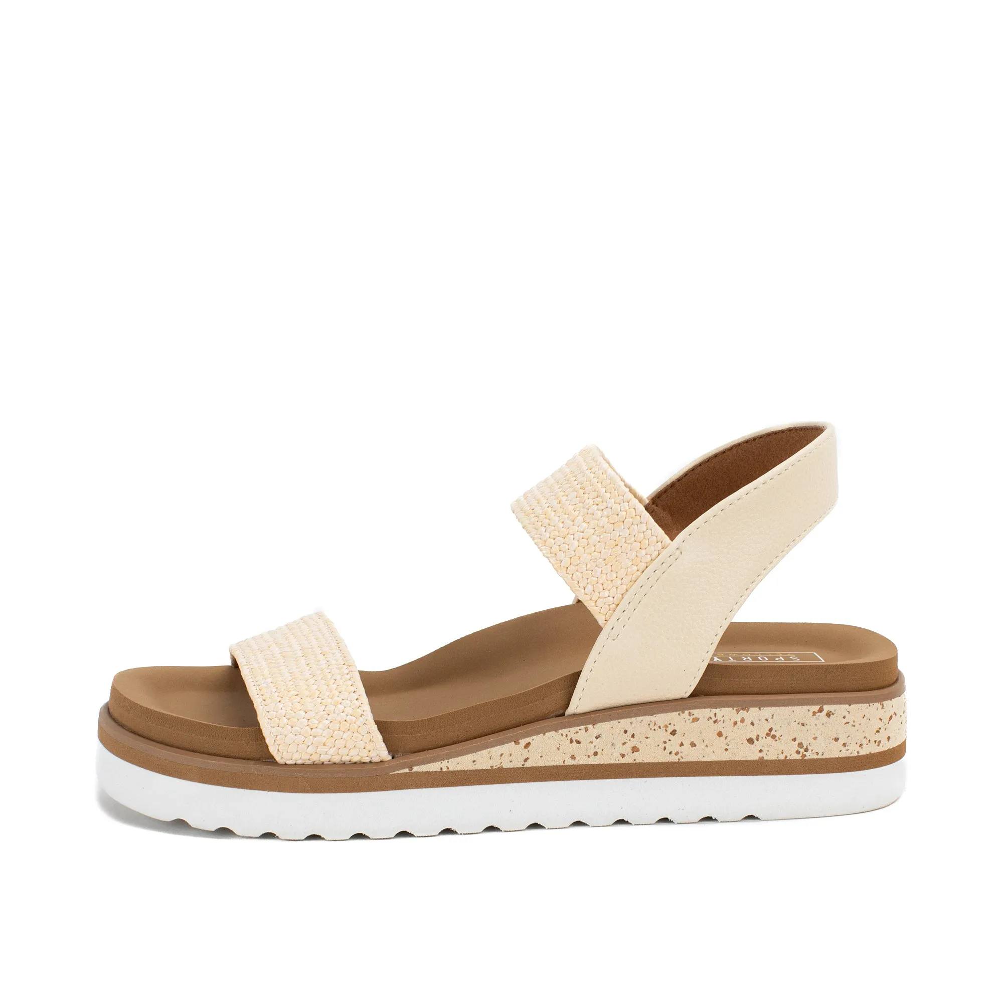 Terry Flatform Sandal