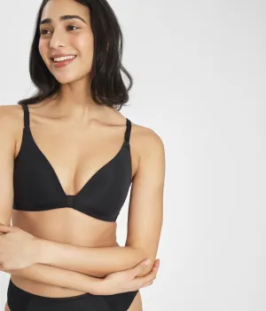 The Flex No-Wire Bra: Jet Black