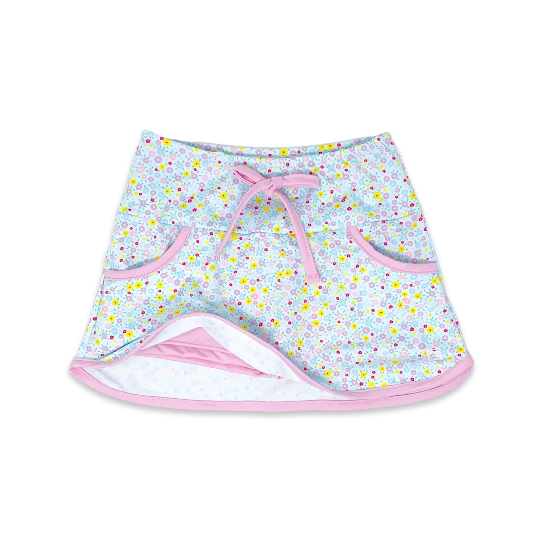 Tiffany Skort - Itsy Bitsy Floral, Cotton Candy Pink