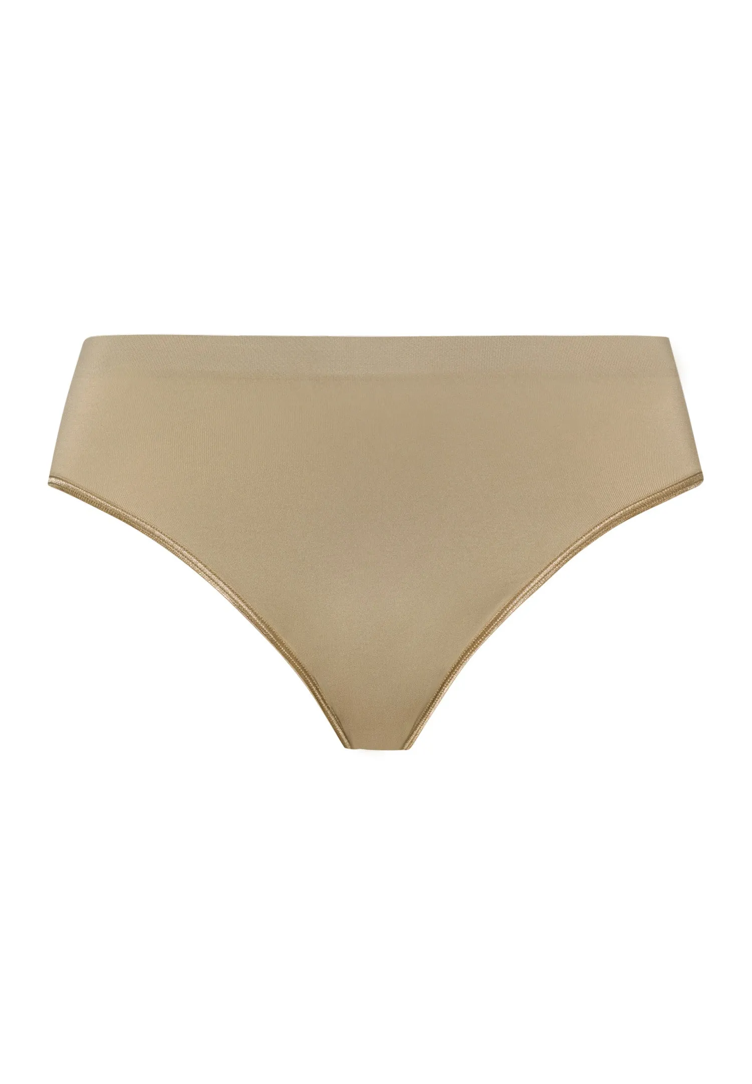 Touch Feeling Hi Cut Brief | Coriander 71812-1734