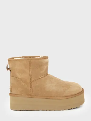 Ugg Classic Mini Platform In Chestnut