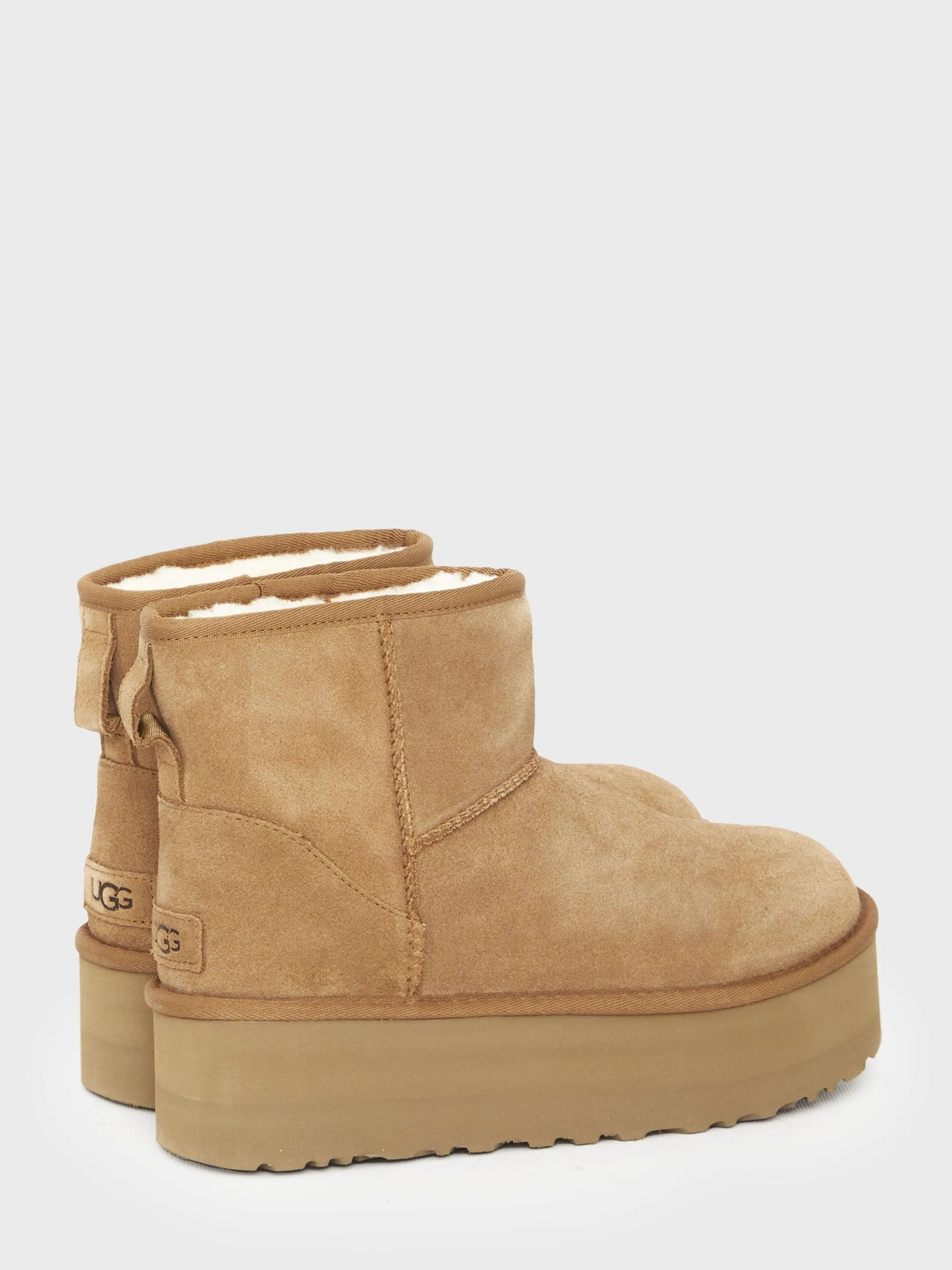 Ugg Classic Mini Platform In Chestnut