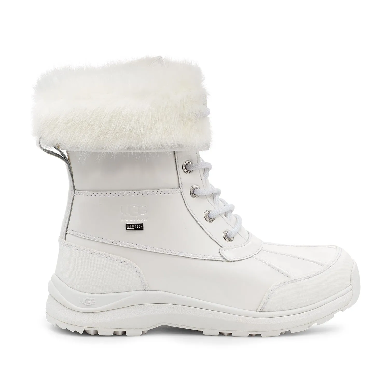 UGG Women's Adirondack Boot III in White Patent