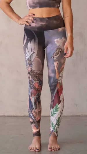 Valkyrie   Athena Mashup - Athleisure Leggings