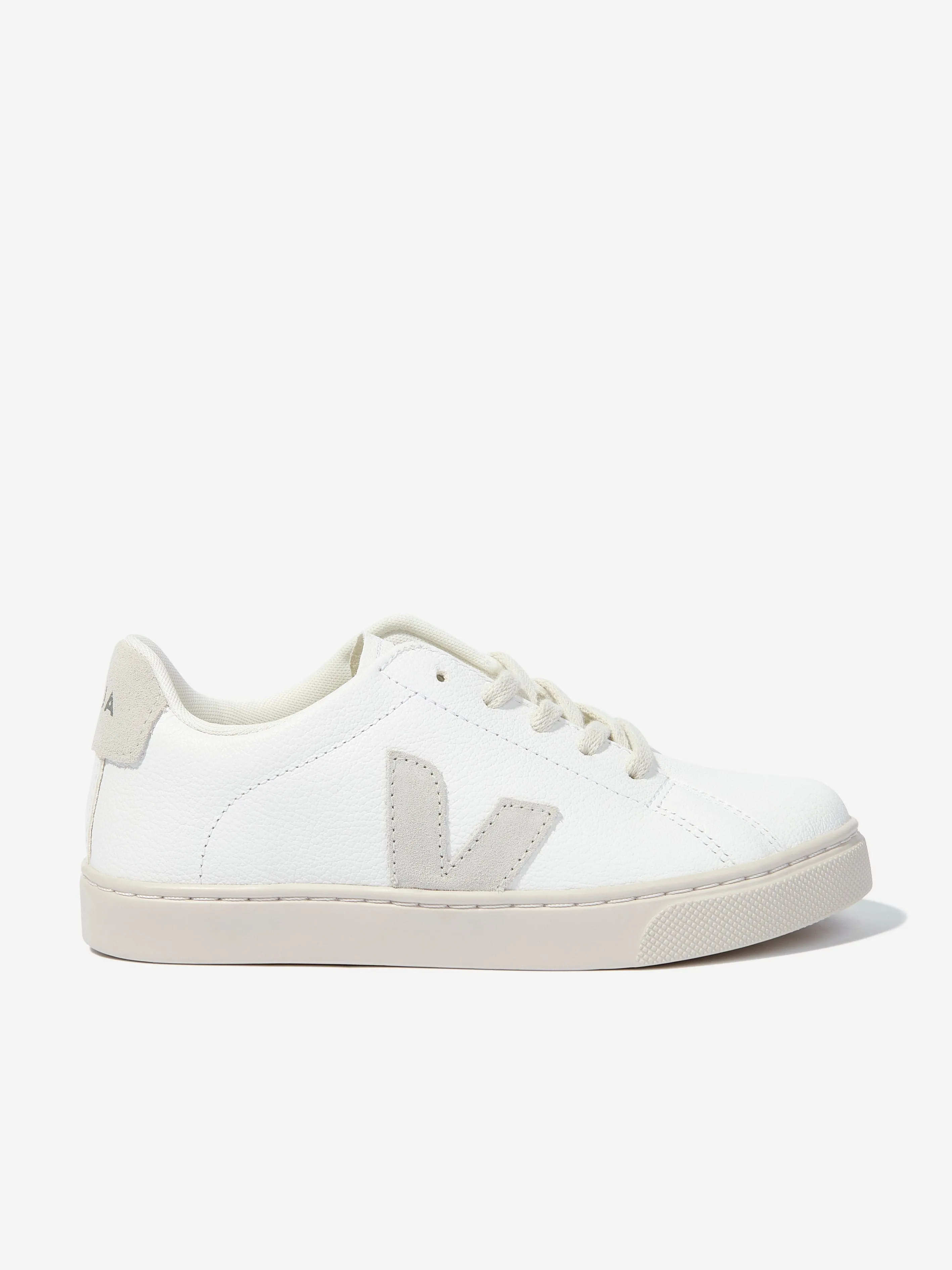 Veja Kids Esplar Laces Trainers in White