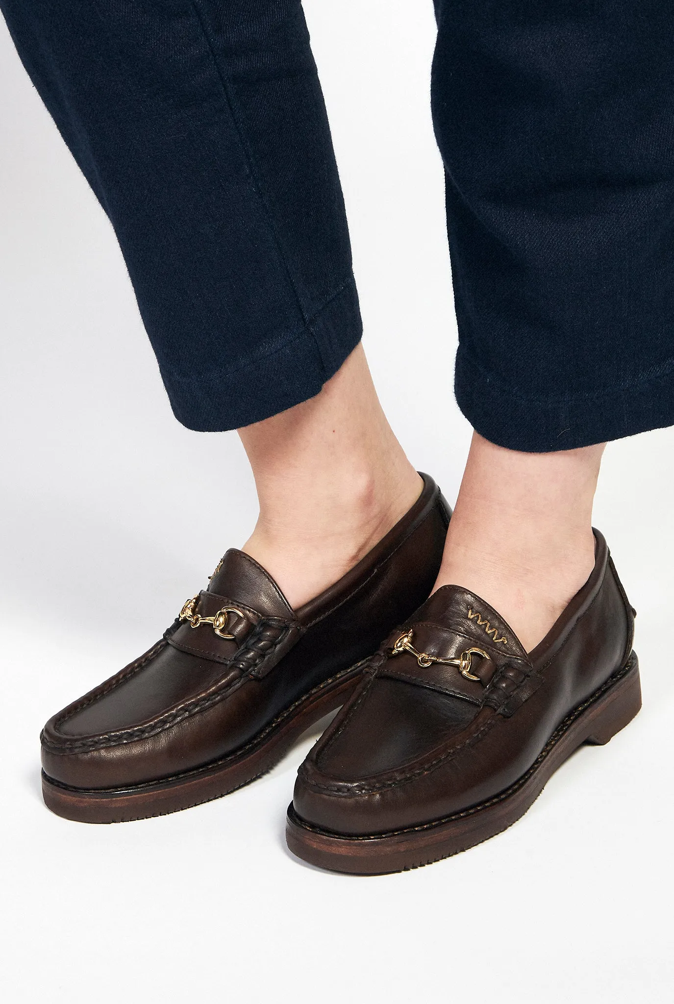 VISVIM Abarth Moc Folk Loafer