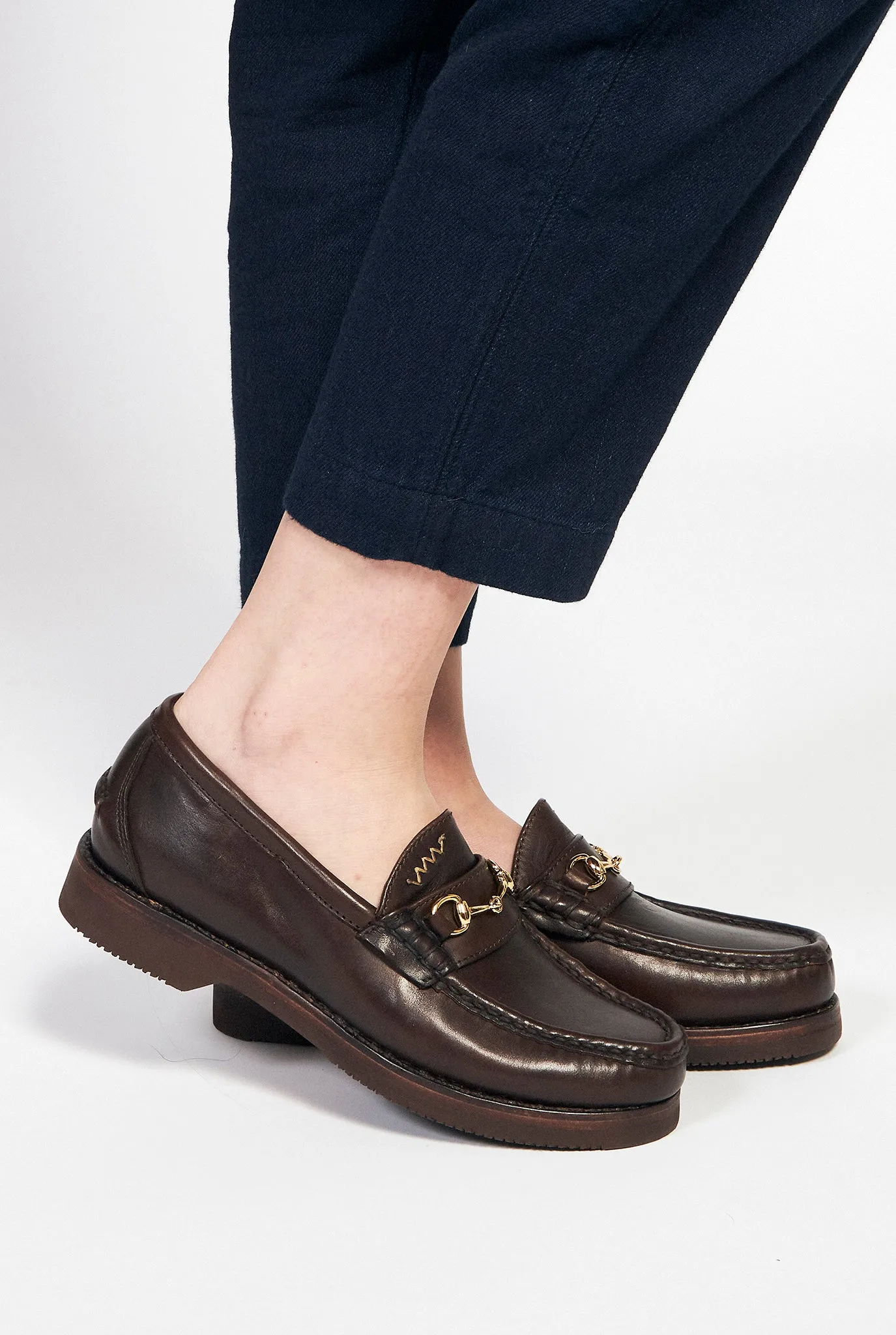 VISVIM Abarth Moc Folk Loafer