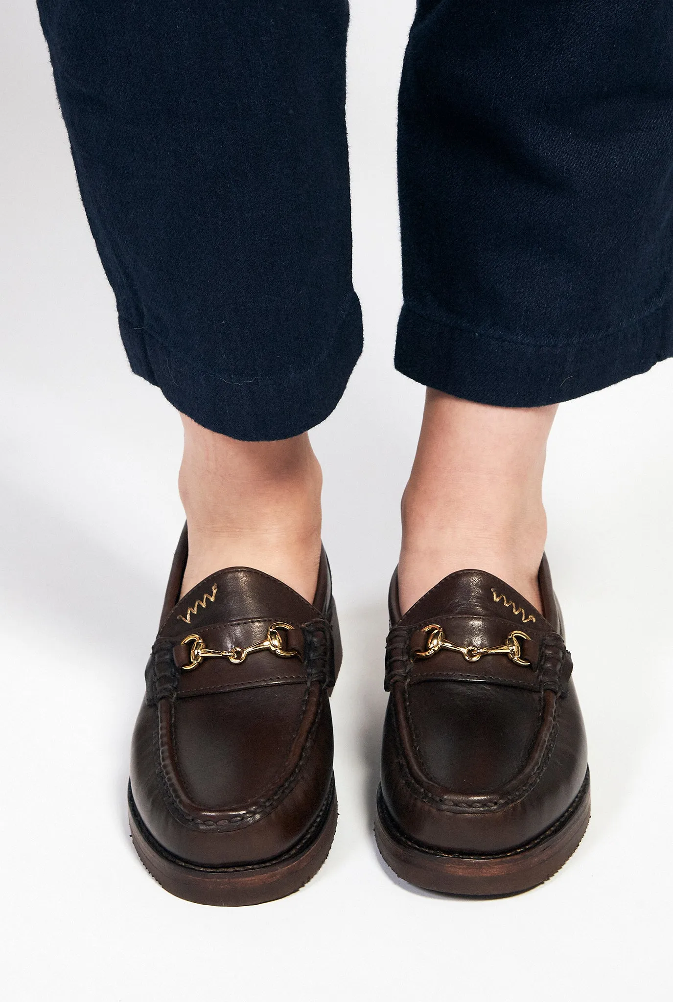 VISVIM Abarth Moc Folk Loafer