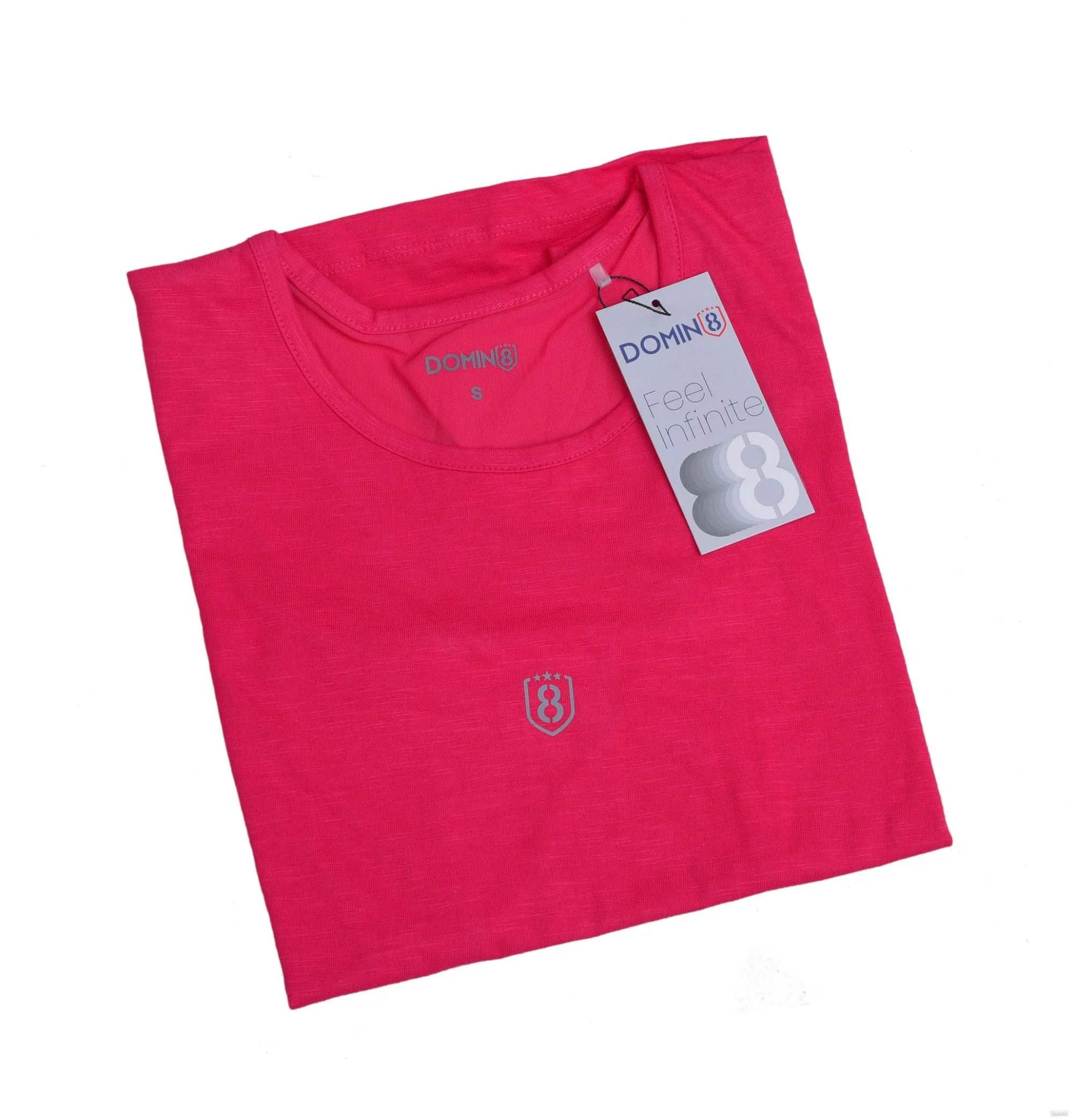 Women's 100% Cotton High-Low Hem T-Shirt