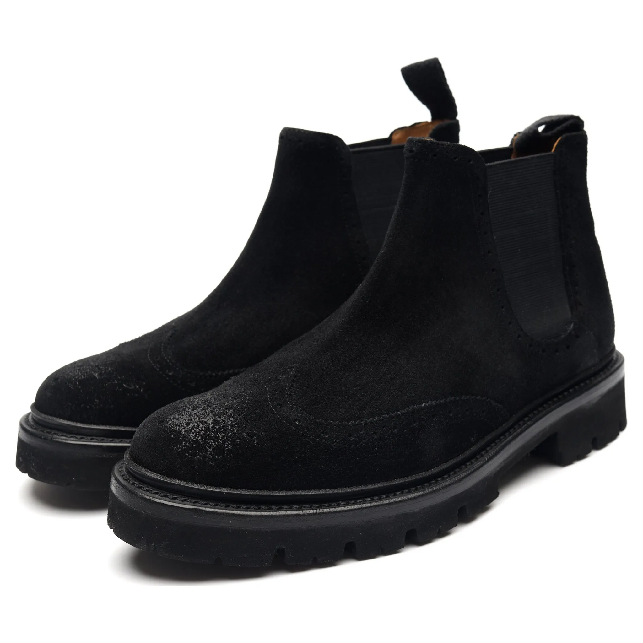 Women's 'Arlo' Black Suede Chelsea Boots UK 8