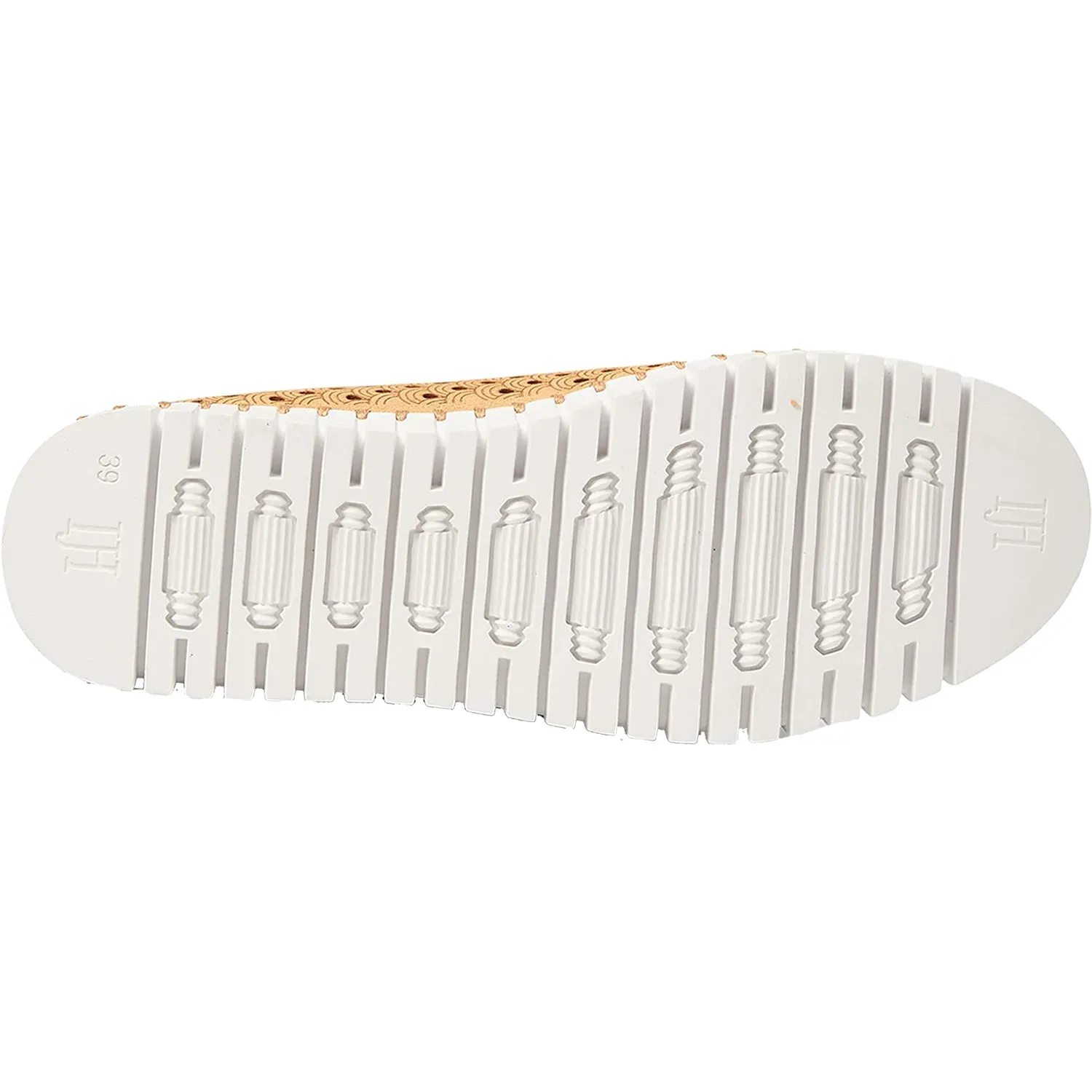 Women's Ilse Jacobsen Tulip 3373 Platform Latte Synthetic