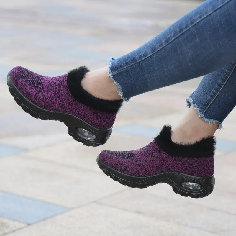 Women's New style Warm fashion sneakers for autumn and winter