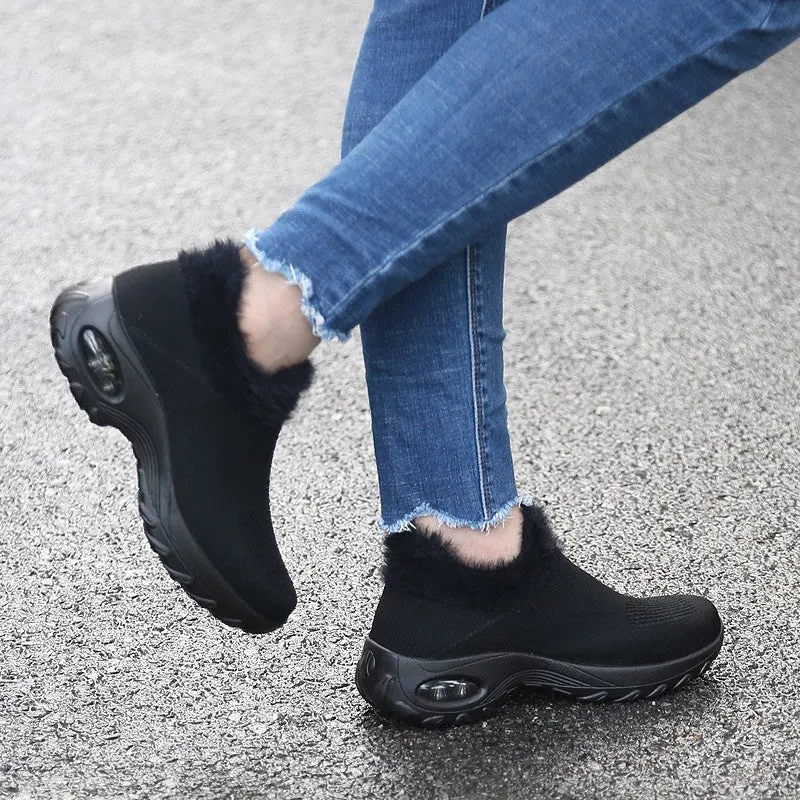 Women's New style Warm fashion sneakers for autumn and winter