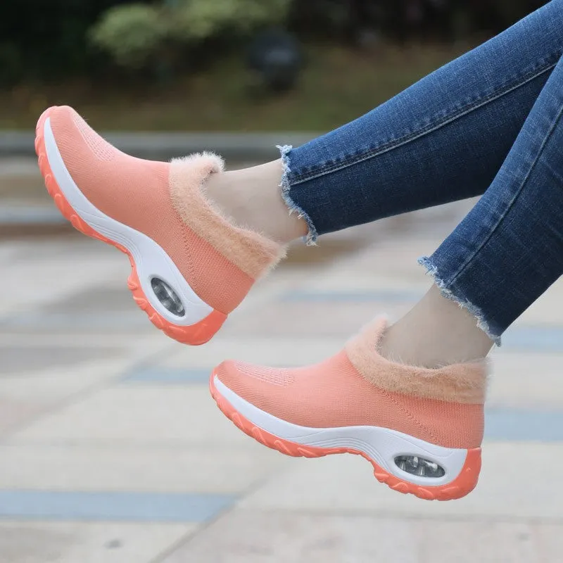 Women's New style Warm fashion sneakers for autumn and winter