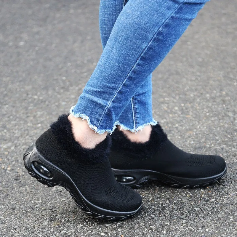 Women's New style Warm fashion sneakers for autumn and winter