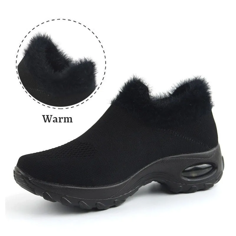 Women's New style Warm fashion sneakers for autumn and winter