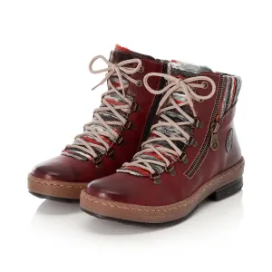 Women's Rieker Felicitas 41 Color: Wine