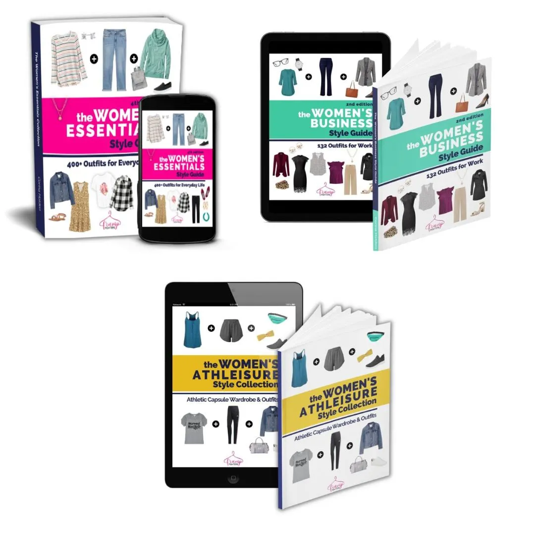 Women's Style Guide Books Bundle (Essentials, Business, Athleisure) - Save 20%