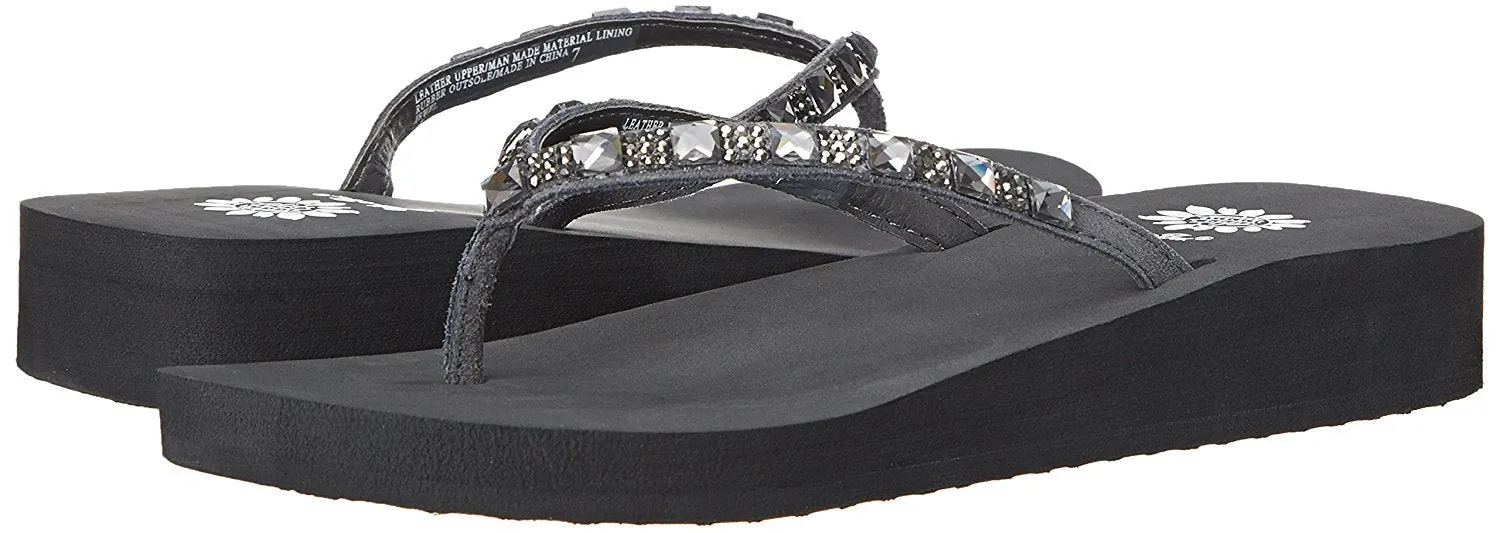 Yellow Box Women's Jewel Flip-Flop