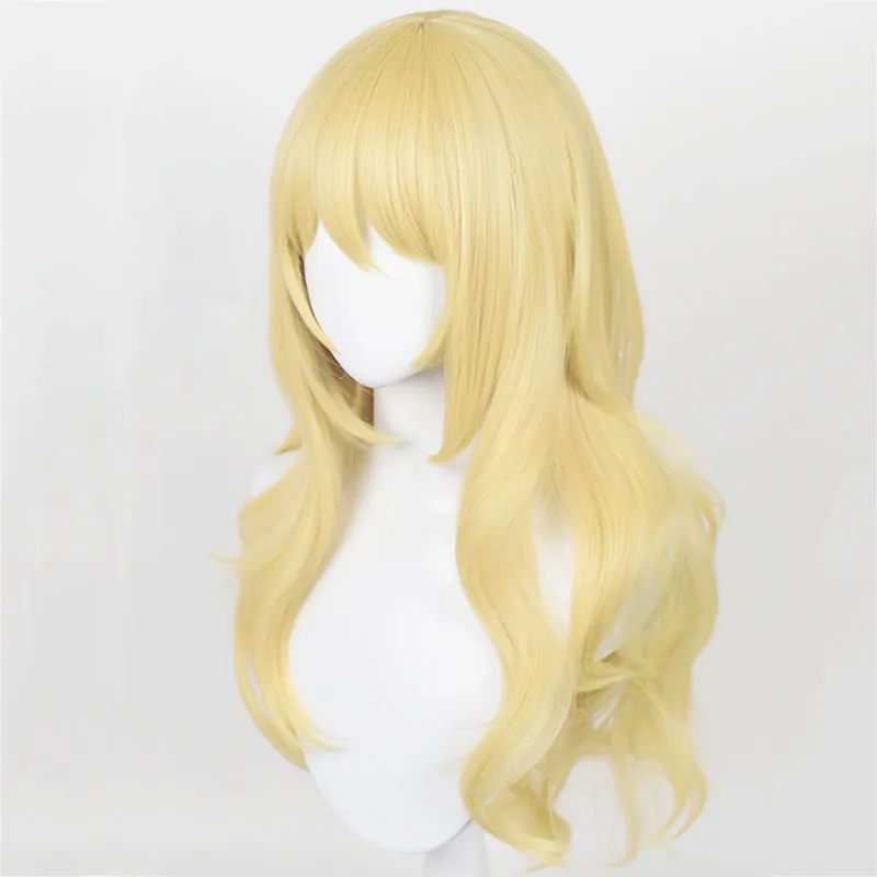 Your Lie in April Shigatsu wa Kimi no Uso Kaori Miyazono Golden Cosplay Wig B Edition